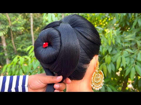 2 Very Unique Hairstyle For Any Occasion | Quick Bun Hairstyle | Latest Hairstyle |