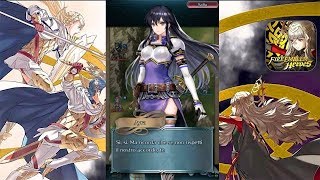 Fire Emblem Heroes - World of Holy War Paralogue Map and summoning footage
