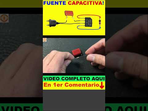 Adiós a las fuentes con transformador! Conecta directo a 120v