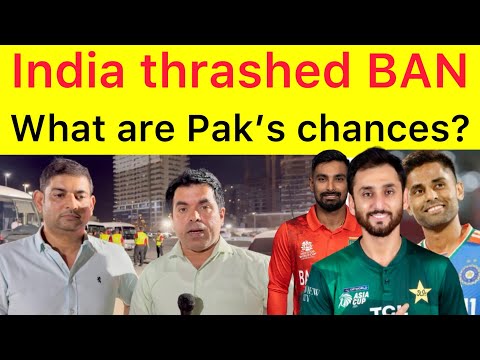 India in FINAL | Bangladesh 🇧🇩 vs Pakistan semi final game | Can Pakistan beat Tigers? Post match 