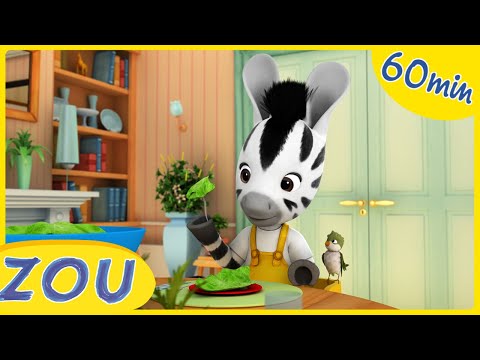 Zou Joue pour Gagner ! 🏅 Foot, Courses & Esprit d’Équipe| ZOU en Français 🦓