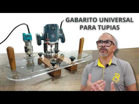 Esse Gabarito Incrível Serve em Qualquer Tupia - Base Universal Pro