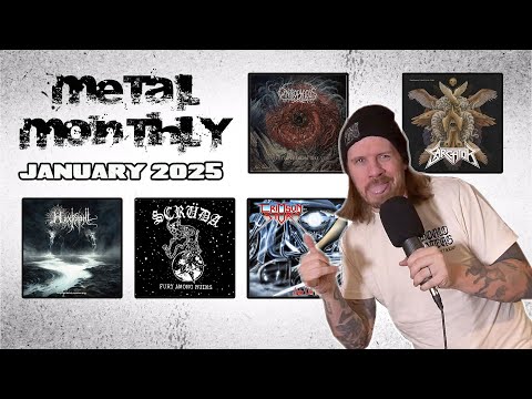 METAL MONTHLY JANUARY 2025 Featuring: Onirophagus, Sarcator, Häxkapell, Scrüda, Crimson Storm