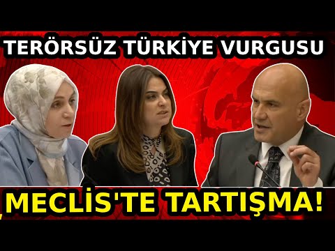 Mecliste Tartışma! Terörsüz Türkiye Vurgusu! Turhan Çömez, Gülüstan Kılıç Koçyiğit, Leyla Şahin Usta