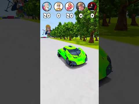 ДЕД vs АНТОНИО vs СЕСТРА vs БАНШ vs ПРОФИ в Бименджи драйв / beamng.drive #beamngdrive