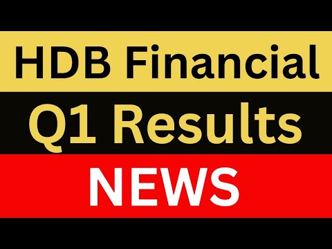 HDB Financial Latest News | HDB Financial Q1 Result | HDB Financial Breaking News