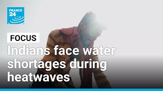 YouTube video thumbnail: Extreme Heatwaves: Indians Struggle and Suffer From Water Shortages