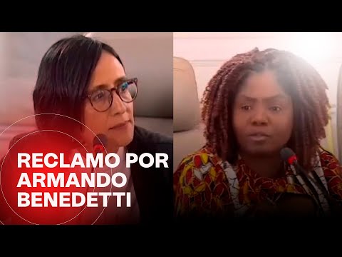 Francia Márquez y Susana Muhamad rechazan presencia de Armando Benedetti en el gabinete