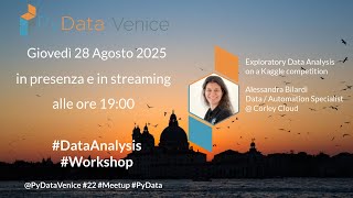 PyDataVE #22 - #DataAnalysis #Workshop