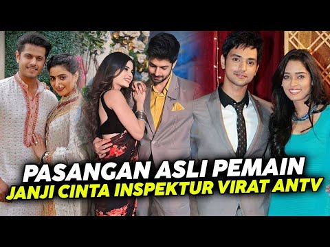 Pasangan Asli Pemain Janji Cinta Inspektur Virat ANTV !!