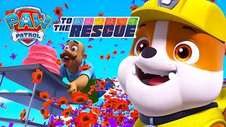 Rubble Saves Mr. Porter’s Birthday Cake! 🎂 | To the Rescue | PAW Patrol UK