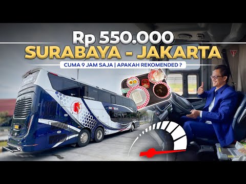 SETENGAH JUTA LEBIH Naik Bus Pendatang Baru Dijalurnya ‼️ Bus Unircorn Indorent Surabaya - Jakarta.