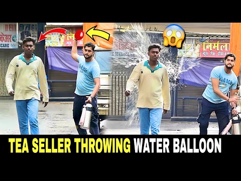 Tea Seller Throwing Water Balloon 😅 | Part 2 | Prakash Peswani | 