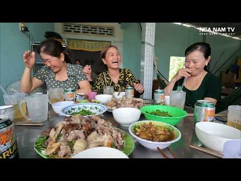 Bữa tiệc miền tây vui vẻ tình làng nghĩa xóm, đậm chất miền tây/NGÃ NĂM TV
