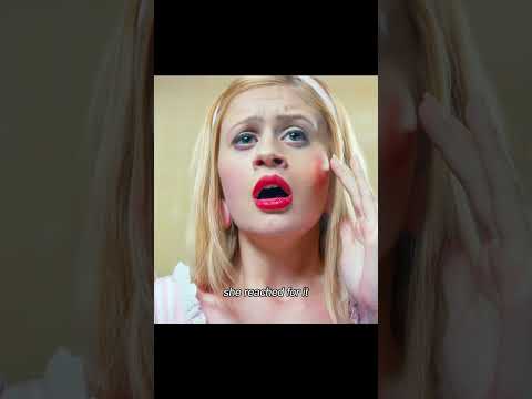 A spider emerged from the woman’s face #movie