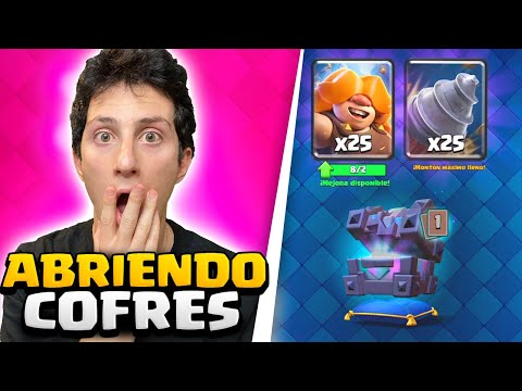 ABRIENDO COFRES A POR LA GIGANTE RUNICA A NIVEL MAXIMO en Clash Royale