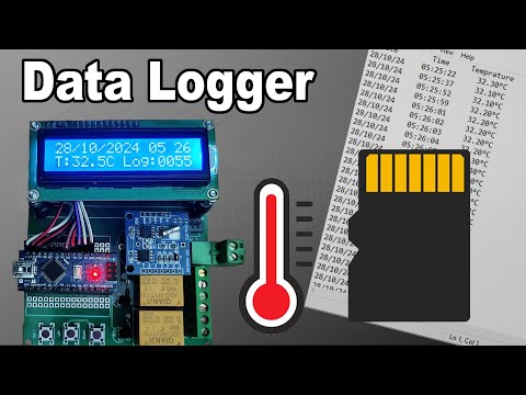 DIY Temperature Logger |Arduino Project