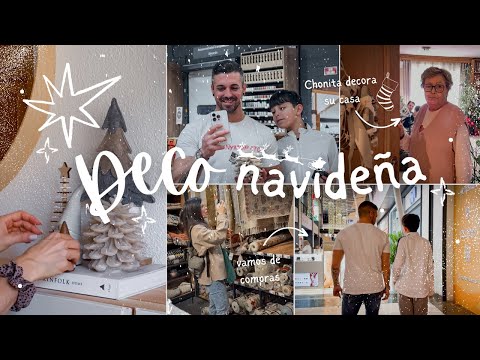 NAVIDAD A TOPE🎄en CASA de la CHONITA | DECO en mi DORMITORIO y COMPRAS NAVIDEÑAS🎁con ALEX & DANI