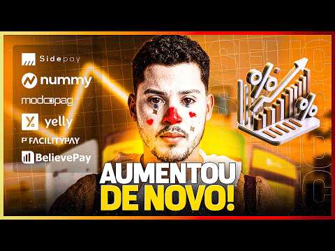 🚨 ALERTA! AUMENTARAM as TAXAS em modoPAG, Yelly, Sidepay, Nummy e mais! | #MCBnews