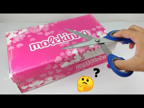 2 IDEIAS INCRÍVEIS COM CAIXA DE SAPATO ♥️