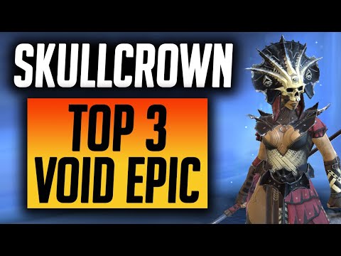 Best Skullcrown Builds 2021! Top 3 Void Epic | Raid: Shadow Legends