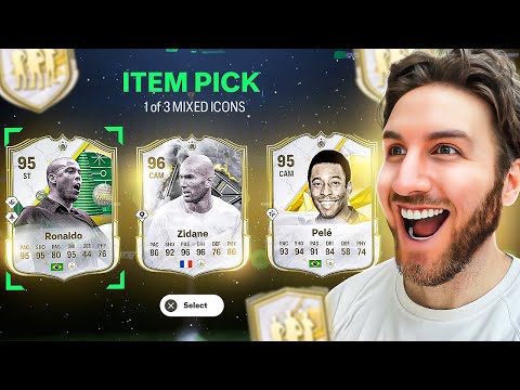 30 x MIXED ICON PLAYER PICKS IN FC 25!!