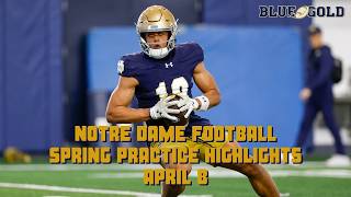 Highlights from Notre Dame football’s seventh spring practice of 2026