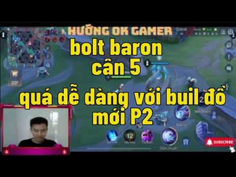 bolt baron cân 5 quá dễ dàng với buil đồ mới P2 | HƯỚNG OK GAMER