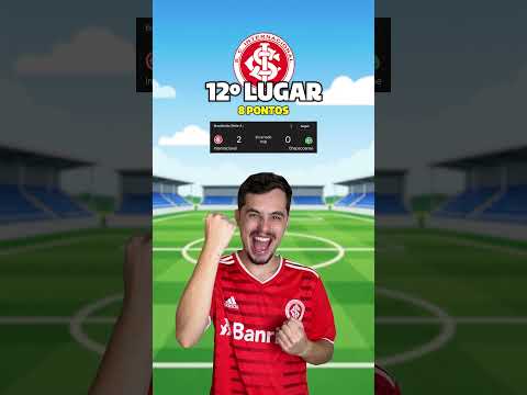 Tabela do Brasileirão 8ª rodada #shorts #brasileirão #palmeiras