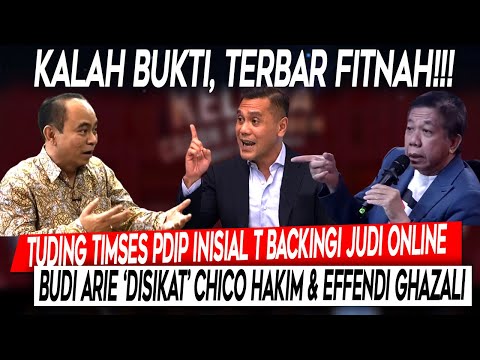 Tebar Fitnah❗Tuding Timses PDIP Inisial T Backingi Judol, Budi Arie 'Disikat' Chico Hakim & Effendi