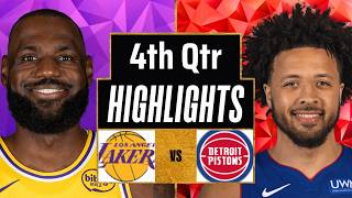 Los Angeles Lakers vs Detroit Pistons Full Game Highlights 4th Qtr | Mar 23 | 2026 NBA Highlights