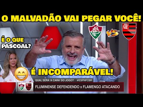 PASCOAL FALOU TUDO! "O FLAMENGO É INCOMPARÁVEL" A DIFERENÇA PARA O FLUMINENSE É MUITO GRANDE!