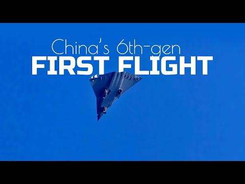 Stunning! China's New secret 6th generation super fighter made its first flight