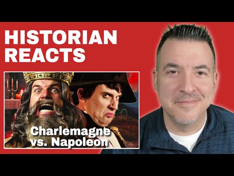 Napoleon vs Charlemagne - Epic Rap Battles Of History Reaction