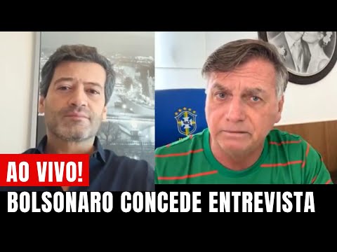 AO VIVO: JAIR BOLSONARO FAZ PRONUNCIAMENTO INTERNACIONAL E CONCEDE ENTREVISTA A ANDRÉ VENTURA