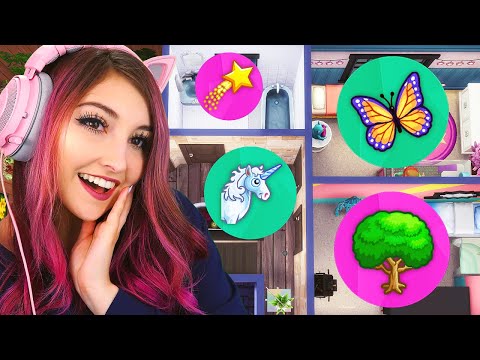 The Sims 4 but Every Room is a Different Aesthetic
