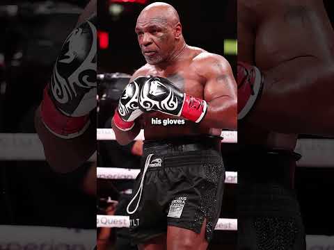 Why Is Mike Tyson Biting His Gloves?
