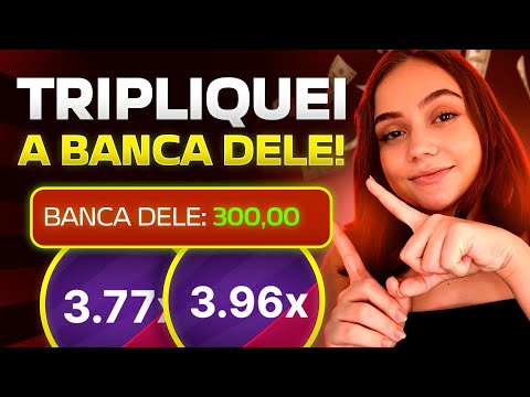 Tripliquei a banca de um ALUNO NO AVIATOR!  Mostrei ao vivo minha ESTRATÉGIA AVIATOR!