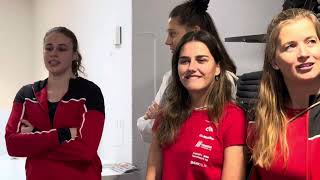 Volleyballclub 1. Damen Münsingen laden zum Apéro ein
