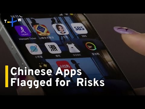 YouTube video thumbnail: Taiwan Flags Five Chinese Apps for Cybersecurity Risks
