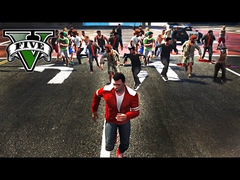 GTA V Online (PS4) - EL ATRACO MAS ESTÚPIDO - 29 VS 1!! - NexxuzHD