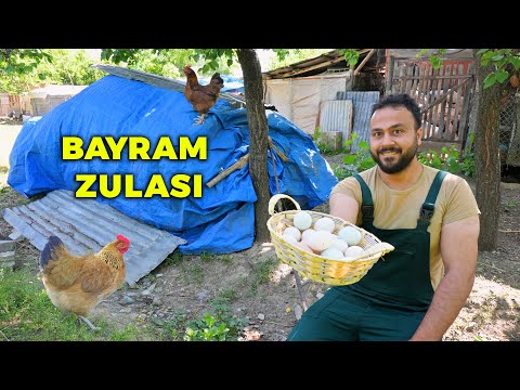 🥚 Bayram Zulası Ortaya Çıktı! 😱 - Gizli Yumurtaları Buldum ve Topladım - Keçilerim - Çiftlik İşleri