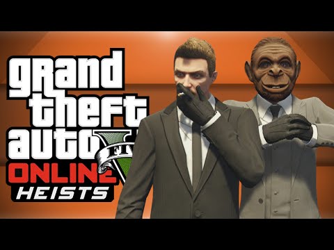 GTA 5 HEISTS! - Fleeca Bank, Condom Man, New Clothes, Moon Emoji! (GTA 5 Funny Moments)