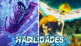 TITANES NADADORES y VOLADORES | Habilidades Titán