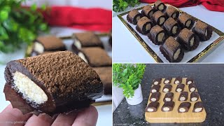 بدوون فرن و في وقت قصير تحضرو حلوة طرية لذيذة جدا 😋 و سهلة التحضير 