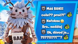 Tak za tohle mi dal Fortnite BAN..