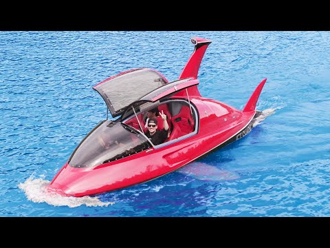 Racing A $250,000 Underwater Shark Submarine!