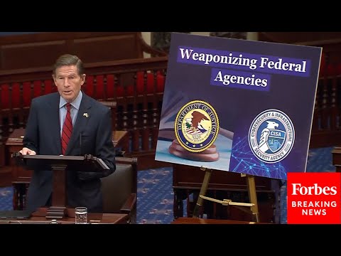 YouTube video thumbnail: Richard Blumenthal Openly Accuses Trump Of Weaponizing Federal Agencies 'To Suppress Your Vote'