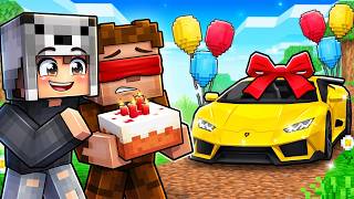 FAKİRE HAYALİNDEKİ ARABAYI HEDİYE ETTİM - Minecraft