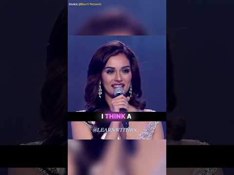 Her Answer! 🥹✨❤ The Highest Salary Profession 💸 | Manushi Chhillar